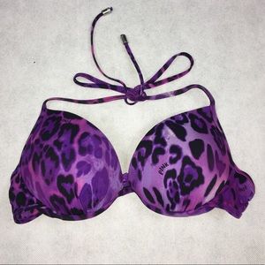 Victoria’s Secret Purple & Black Leopard Bikini